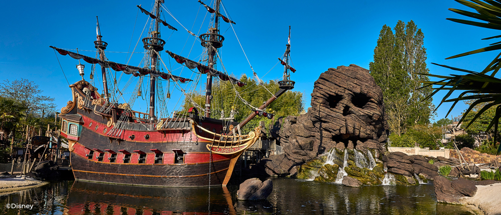 Pirate Galleon, Disneyland® Park